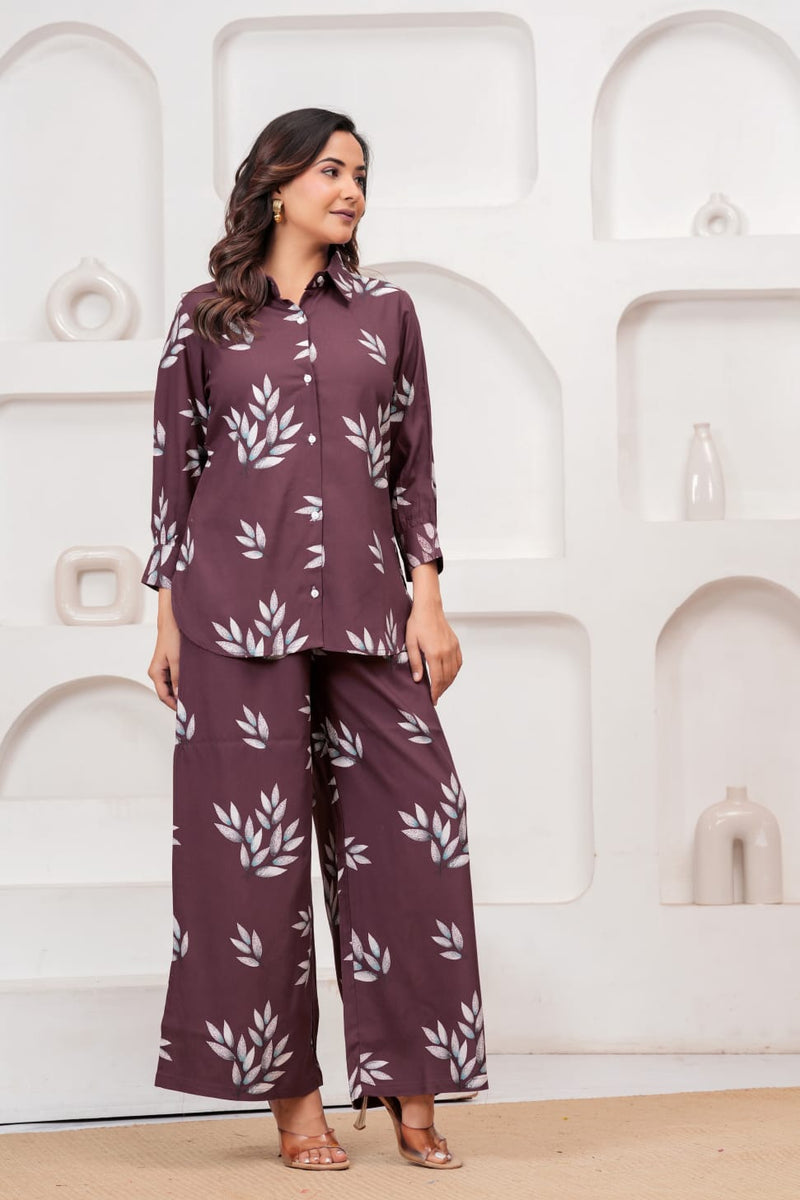 Stylish Rayon Co-Ord Set for Women