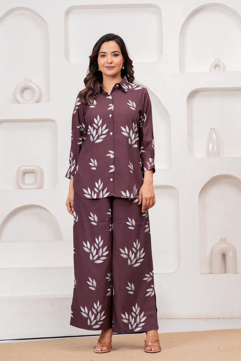 Stylish Rayon Co-Ord Set for Women