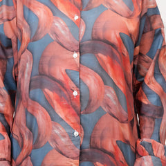 Abstract Print Rayon Co-Ord Set