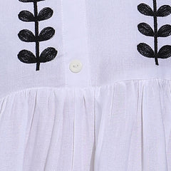 Women's Embroidered Rayon Top