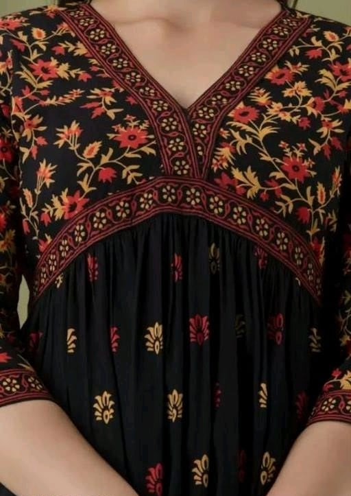 Classic Black Kurta for Women
