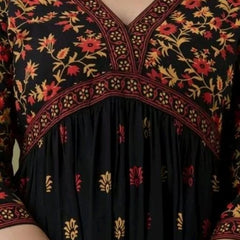 Classic Black Kurta for Women