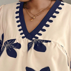 Women's Printed Rayon Casual Top
