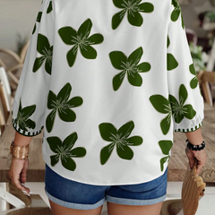 Women's Printed Rayon Casual Top