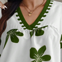 Women's Printed Rayon Casual Top