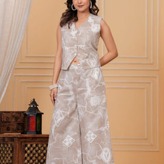 Elegant Printed Co-ord Set for Women