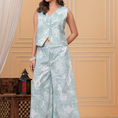 Elegant Printed Co-ord Set for Women